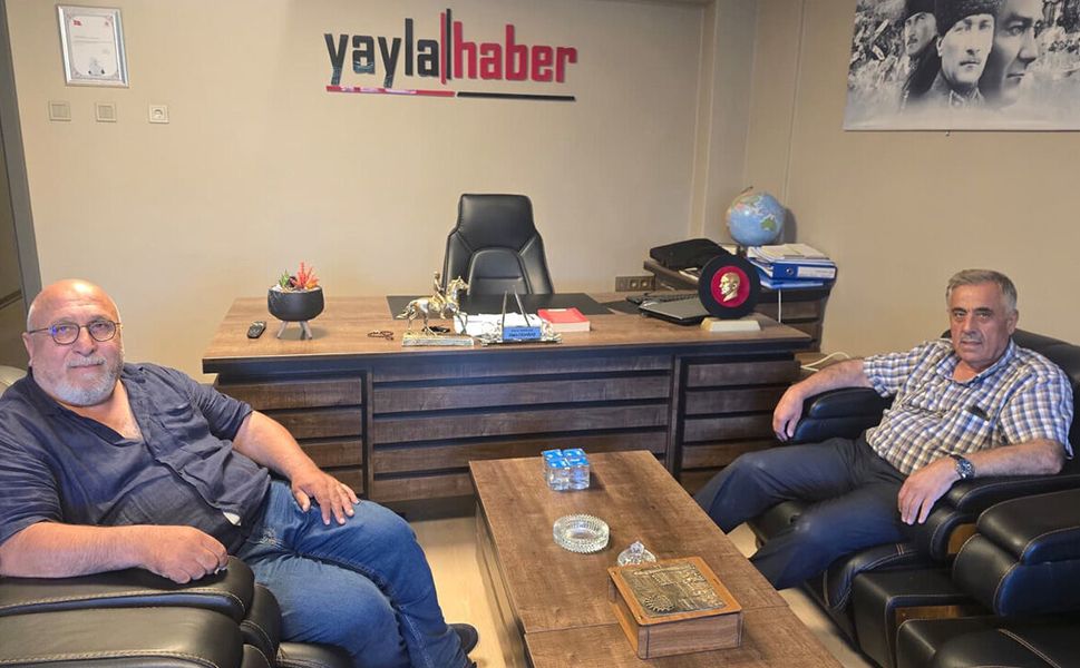 Recep Gür'den Hacı Odabaş'a hayırlı olsun ziyareti