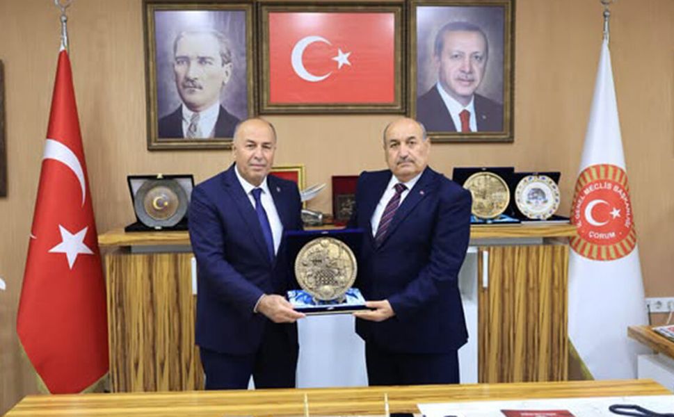 Başkan Arslan’dan Duran Bıyık’a kutlama ziyareti