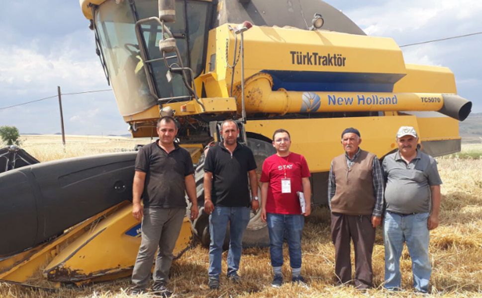 Mecitözü ve İskilip’te biçerdöver kontrolleri sürüyor