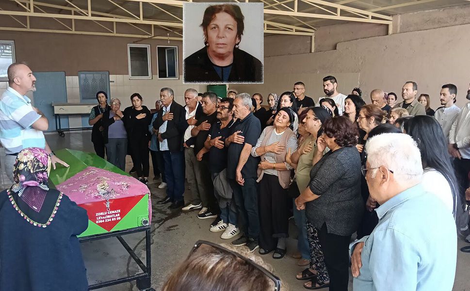 Emekli hemşire Şirin İnce son yolculuğuna uğurlandı