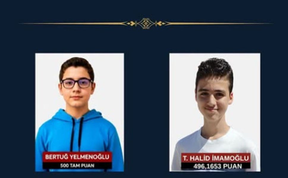 Başkan Dere’den LGS’de dereceye giren öğrencilere tebrik