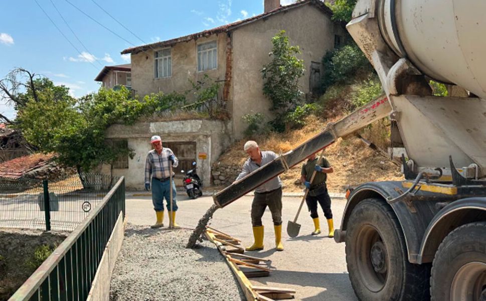 İskilip’te üstyapı çalışmaları aralıksız sürüyor