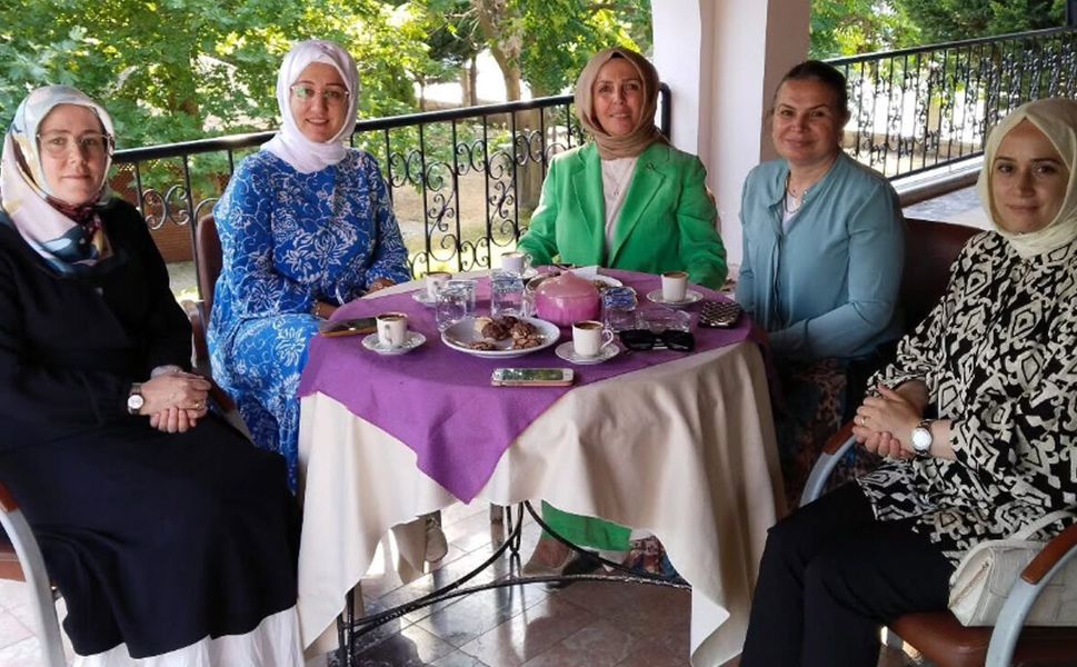 Meryem Demir’e kadın temsilcilerden hayırlı olsun ziyareti