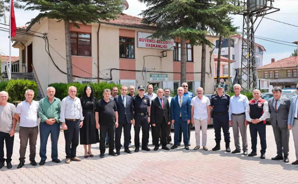 Vali Ali Çalgan’dan Düvenci Beldesi’ne Ziyaret