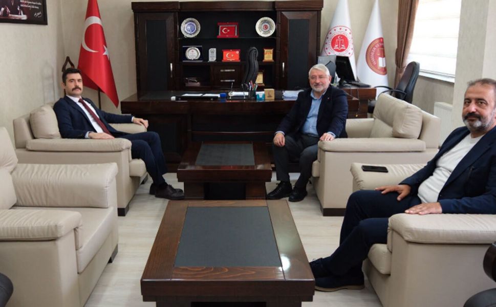 Adalet teşkilatında yeni dönem: Aşgın’dan Başkan Kurt’a ziyaret
