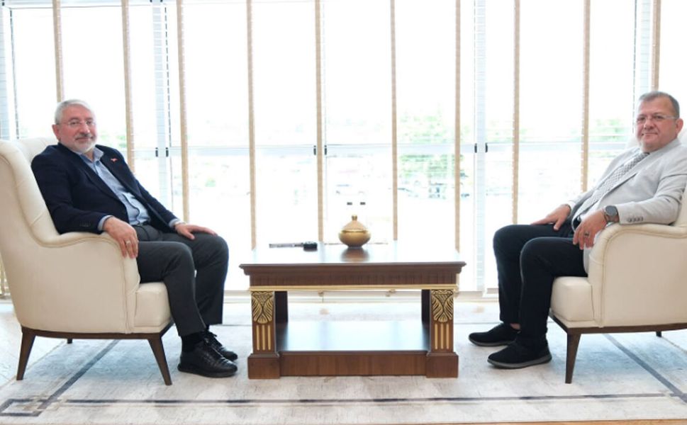 Çetin Başaranhıncal’dan Başkan Aşgın’a ziyaret