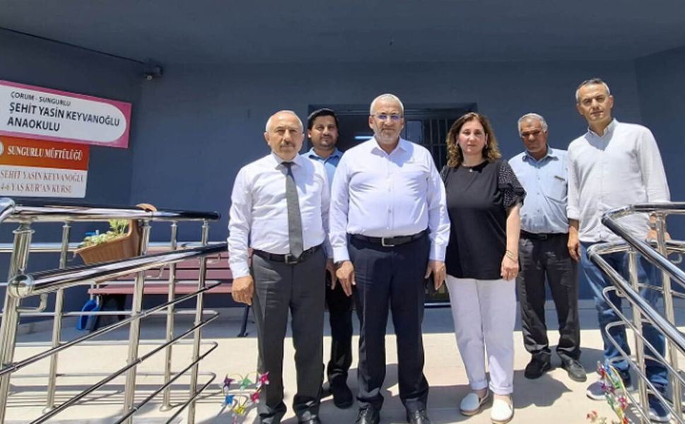 İl Milli Eğitim Müdürü Cemil Çağlar’dan Sungurlu’da okul incelemesi