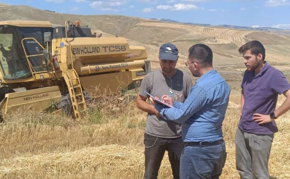 İskilip ve Mecitözü’nde hasat denetimleri yapıldı