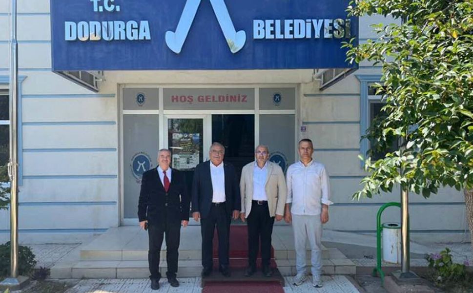 Milli Eğitim yöneticilerinden Dodurga Belediyesi’ne ziyaret