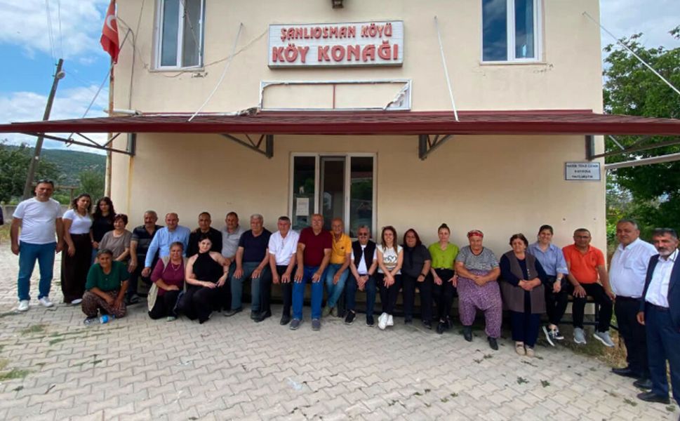 CHP Heyeti Şanlıosman Köyü’ne ziyaret