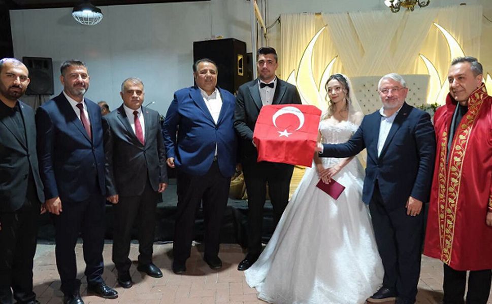 AK Parti Gençlik Kolları Başkanı Özdemir dünya evine girdi
