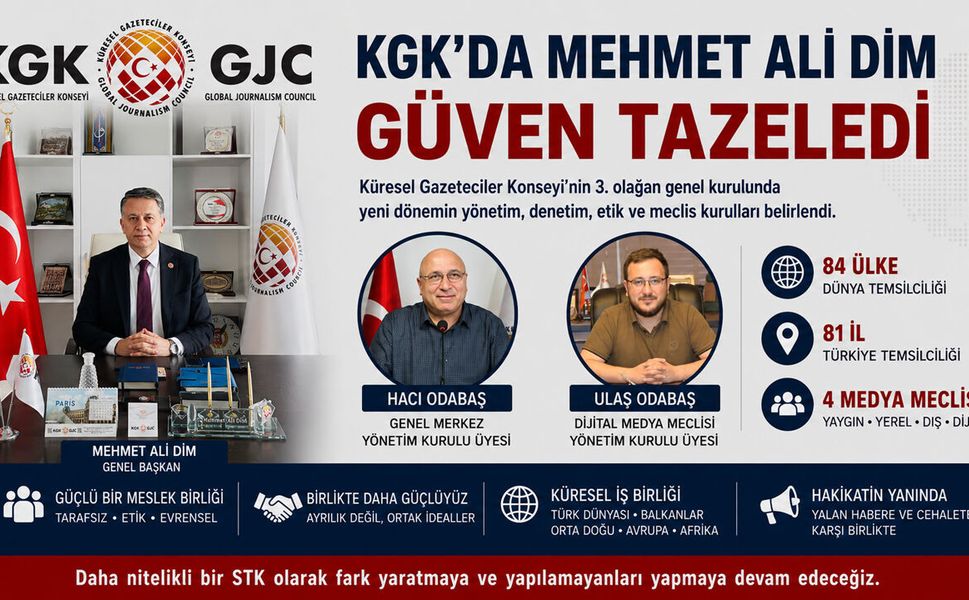 KGK’da Mehmet Ali Dim güven tazeledi, Hacı Odabaş yeniden yönetimde