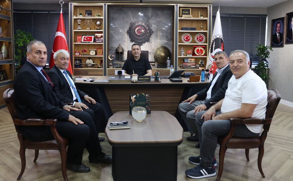 Başkan Muhsin Dere’ye Sivil Toplum Temsilcilerinden Ziyaret