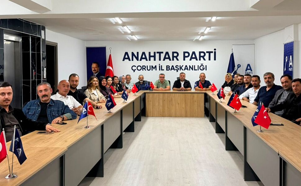 Anahtar Parti Çorum teşkilatı sahadan kopmayacak