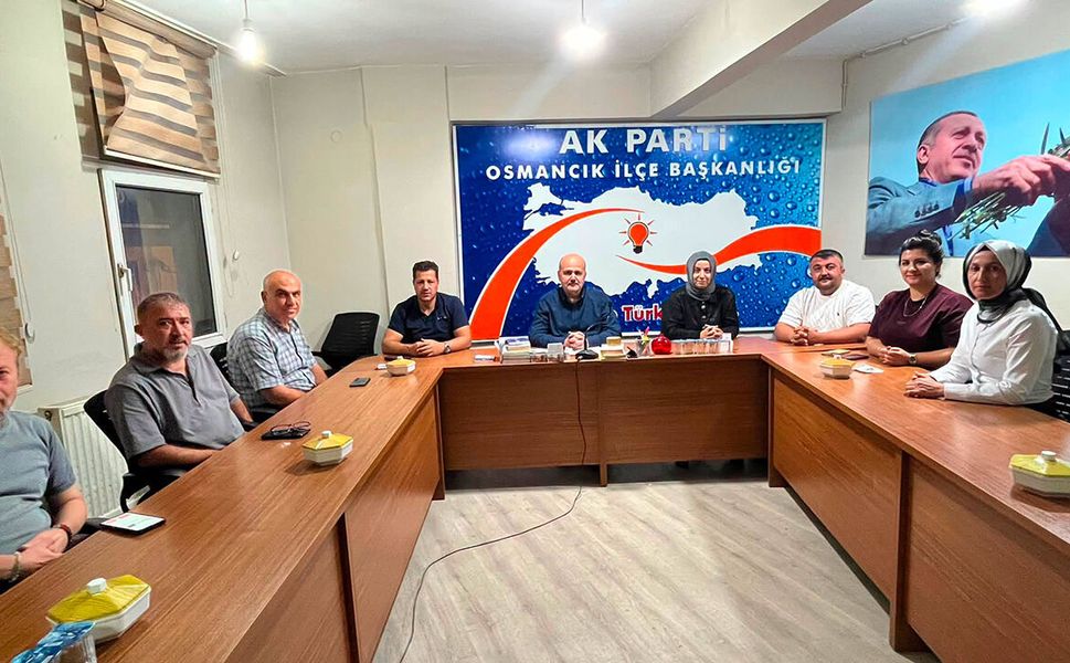 AK Parti Osmancık’ta haftalık yönetim kurulu toplantısı yaptı