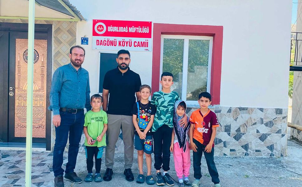 Ömer Kılıç’tan Dağönü Köyü Yaz Kur’an Kursuna ziyaret
