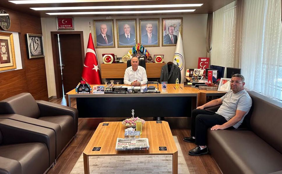 Başkan Arslan’a Şoförler ve Nakliyeciler Odası’ndan ziyaret