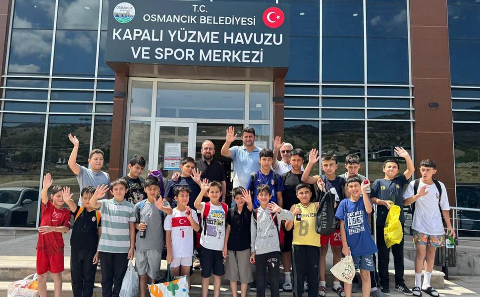 Öğrenciler Osmancık Belediyesi’nin tesislerinde ağırlandı