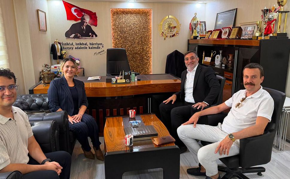 VakıfBank heyetinden Çorum Barosu’na ziyaret