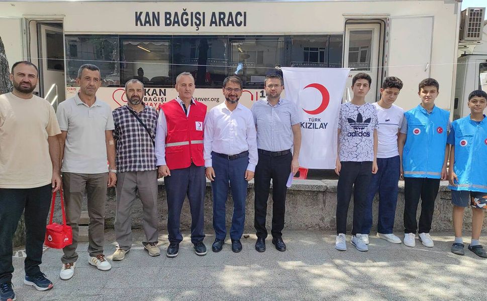 Osmancık’ta kan bağışı kampanyasına yoğun ilgi oldu