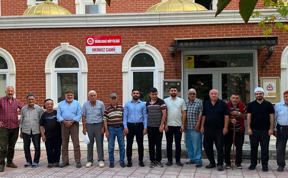 Müftü Ömer Kılıç, Merkez Camii cemaatiyle bir araya geldi