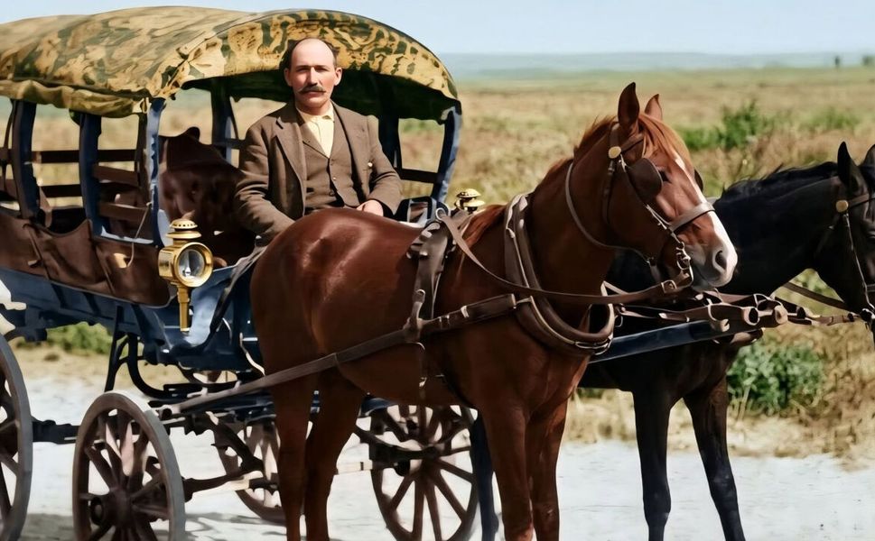Çorum’un geçmişinden bir kare: At arabacılığının izleri