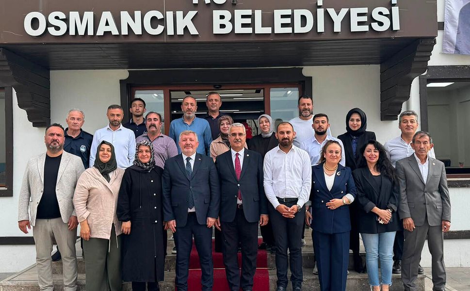 Ahlatcı’dan Osmancık Belediyesi’ne ziyaret: Yeni projeler görüşüldü