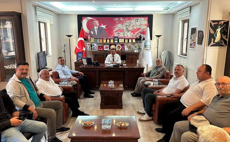 Mehmet Tahtasız’dan Mecitözü Belediyesi’ne ziyaret