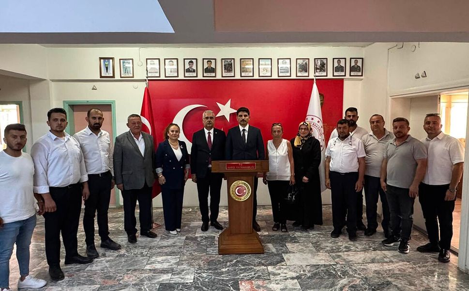 Ahlatcı’dan Kaymakam Kayış’a hayırlı olsun ziyareti