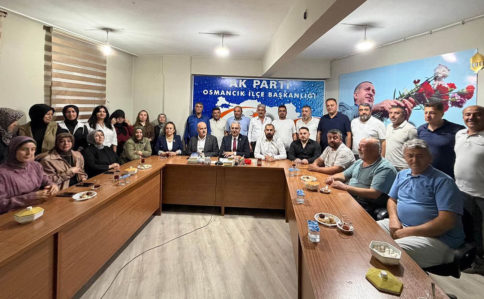 Ahlatcı, Osmancık İlçe Teşkilatı ile buluştu