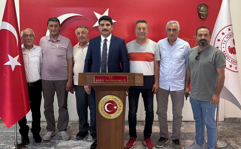 Yeni Parti Kargı teşkilatından Kaymakam Kayış’a ziyaret