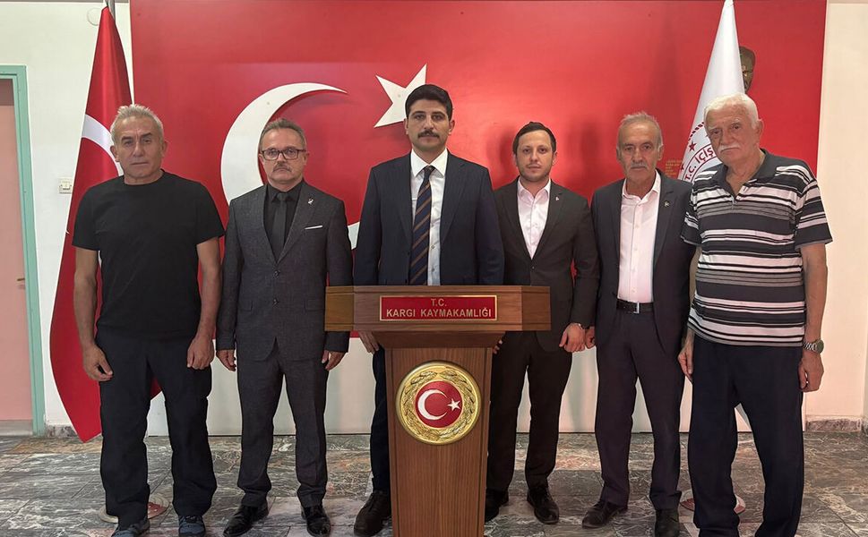 MHP İlçe Teşkilatı’ndan Kaymakam Kayış’a hayırlı olsun ziyareti