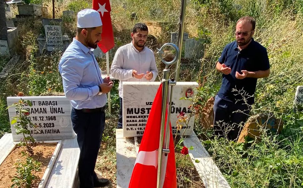 Şehit kabirleri, gaziler ve şehit yakınları ziyaret edildi