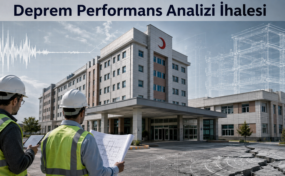 Oğuzlar Devlet Hastanesi için deprem performans analizi ihalesi
