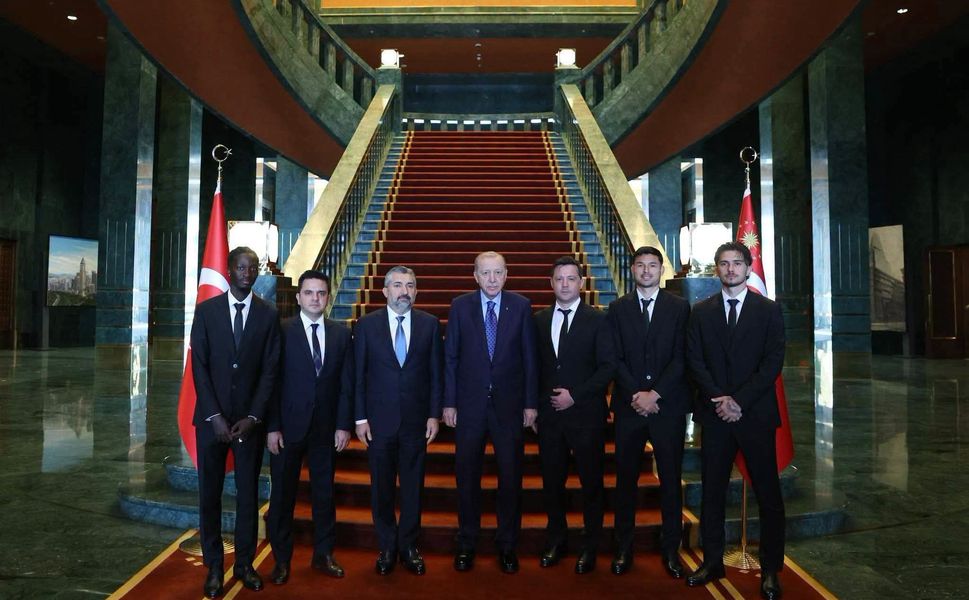 Arca Çorum FK’dan Cumhurbaşkanı Erdoğan’a ziyaret