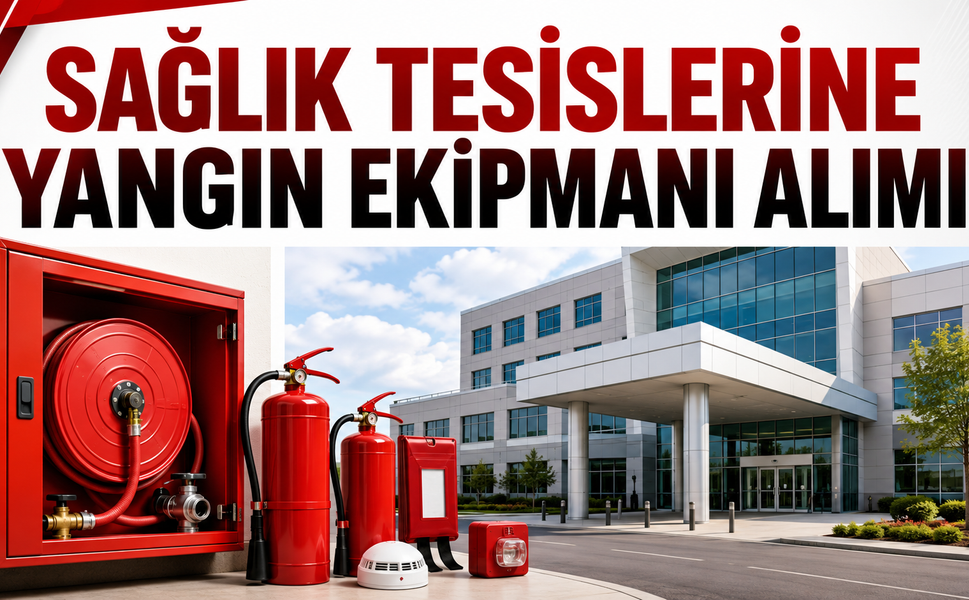 Çorum İl Sağlık Müdürlüğü Yangın Ekipmanları İçin İhaleye Çıkıyor