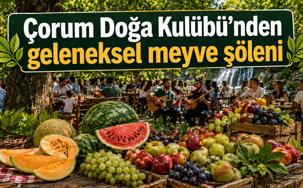Meyve Şenliği Çorum’un yeni geleneği mi oluyor?