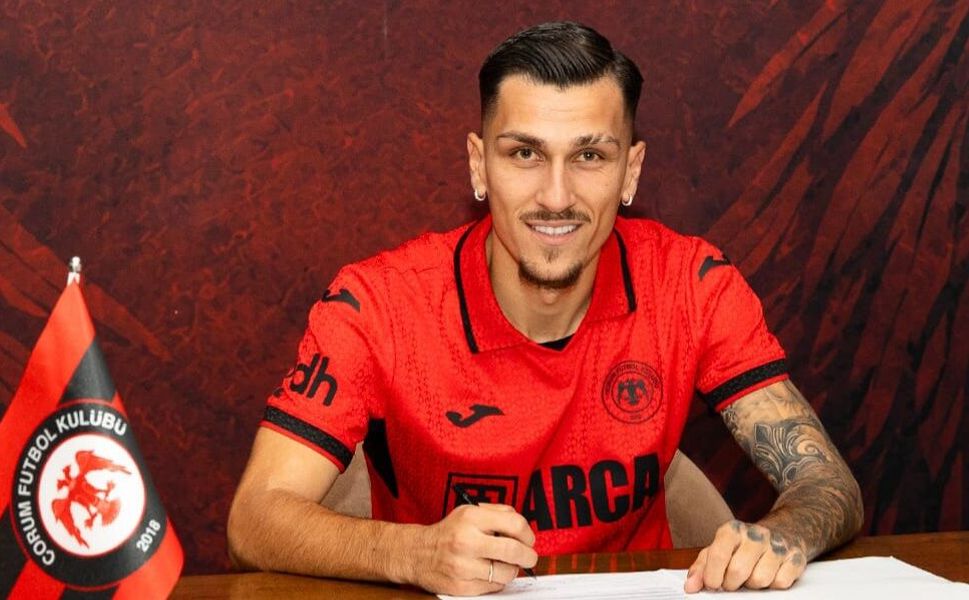 Çorum FK’dan bir transfer daha: Kyziridis imzayı attı