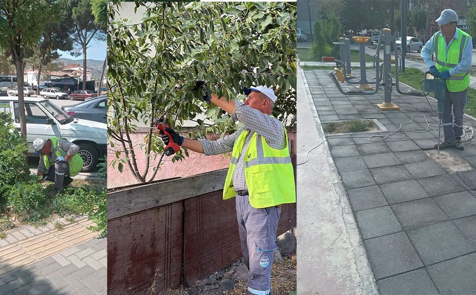 Osmancık’ta hangi park ve yeşil alanlara bakım yapıldı?
