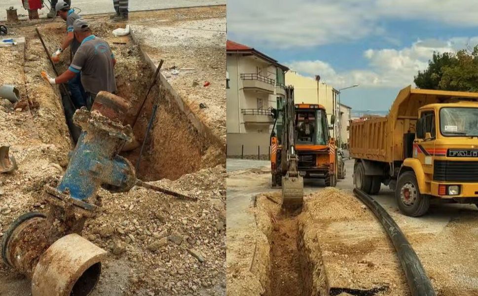 Su altyapısına neşter: Karşıyaka Sokaklar’da hatlar yenileniyor