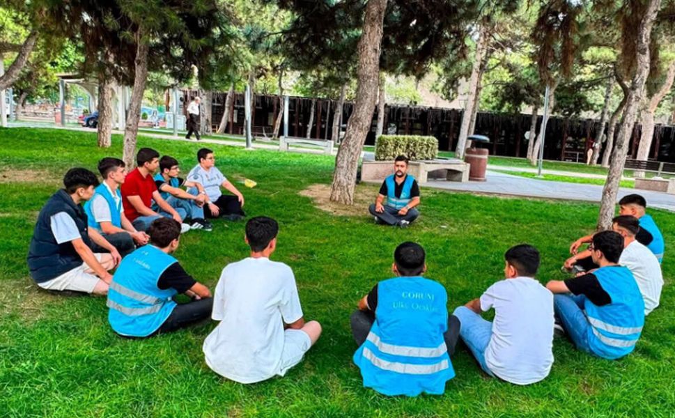 Çorum Ülkü Ocakları’ndan açık hava toplantısı