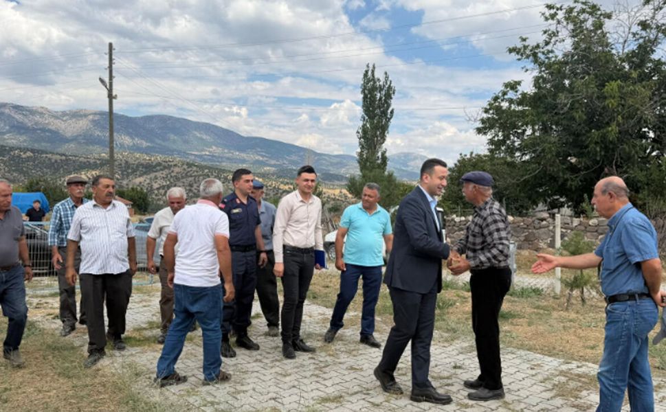 Kaymakam Şimşek İncesu ve Sememoğlu köylerini ziyaret etti