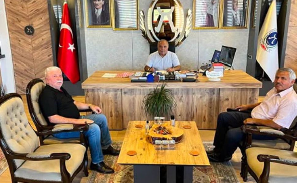 MHP Dodurga teşkilatından Başkan Çetinkaya’ya ziyaret