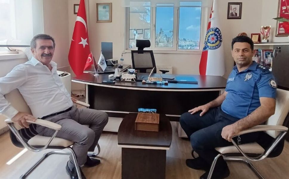 Başkan Aylar’dan yeni Emniyet Amiri İnan’a hayırlı olsun ziyareti