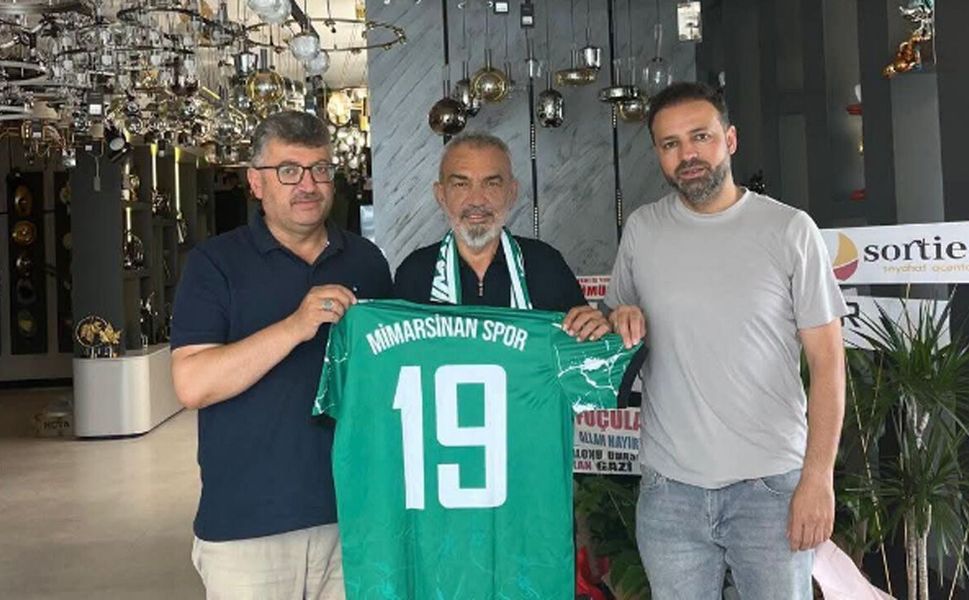 Mimar Sinan Spor Kulübü’nden Erol Bozkurt’a hayırlı olsun ziyareti