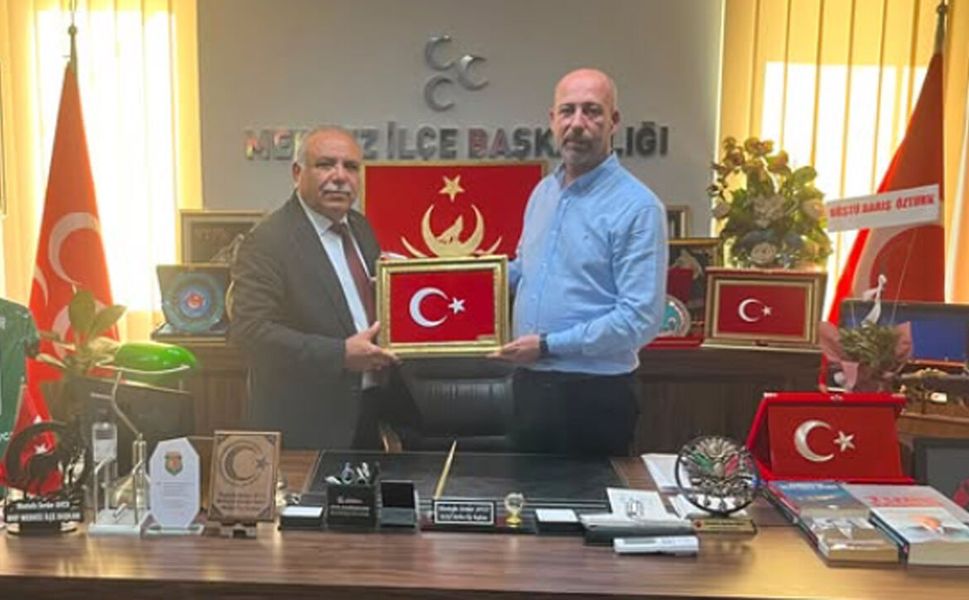 Dodurga Belediye Başkanı Çetinkaya’dan MHP Merkez İlçe Başkanı Avcu’ya ziyaret
