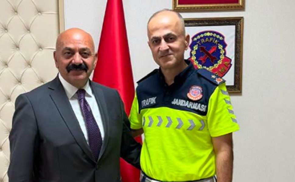 Ortaköy Belediye Başkanı İsbir’den Tuğgeneral Tolga Çemrek’e hayırlı olsun ziyareti