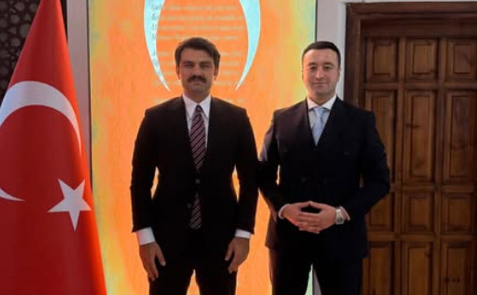 Laçin Kaymakamı Yeşilyurt’tan Ortaköy Kaymakamı Şimşek’e ziyaret