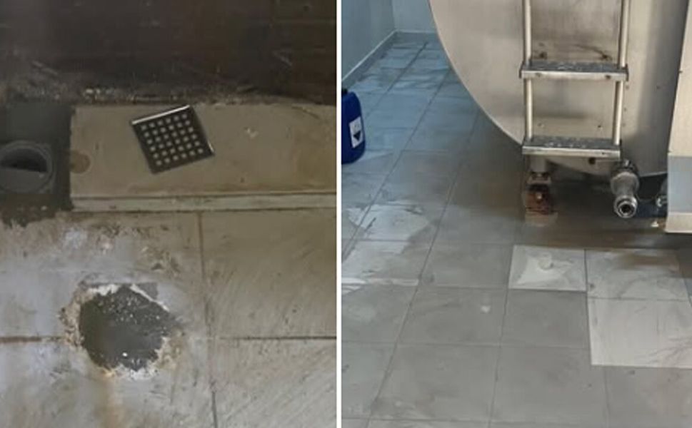 Osmancık’taki süt toplama merkezine bakım ve tadilat