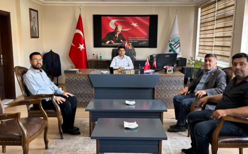 Bayat’ta Kaymakam Koç’a hayırlı olsun ziyareti